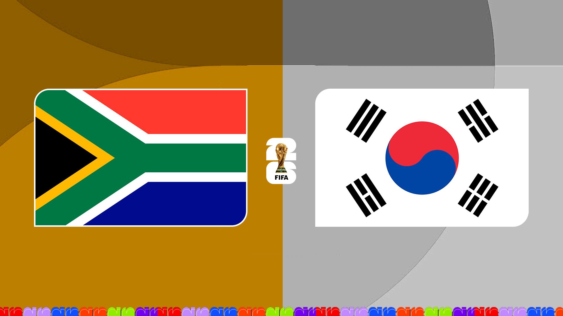 Sudáfrica v Corea del Sur
