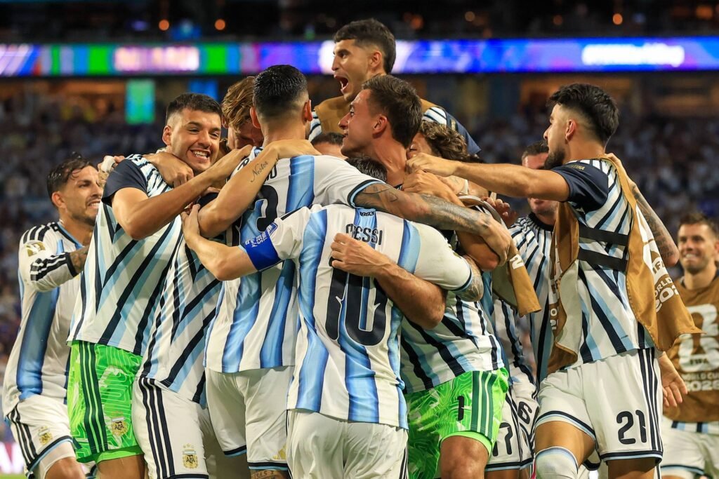 Argentina celebra el triunfo