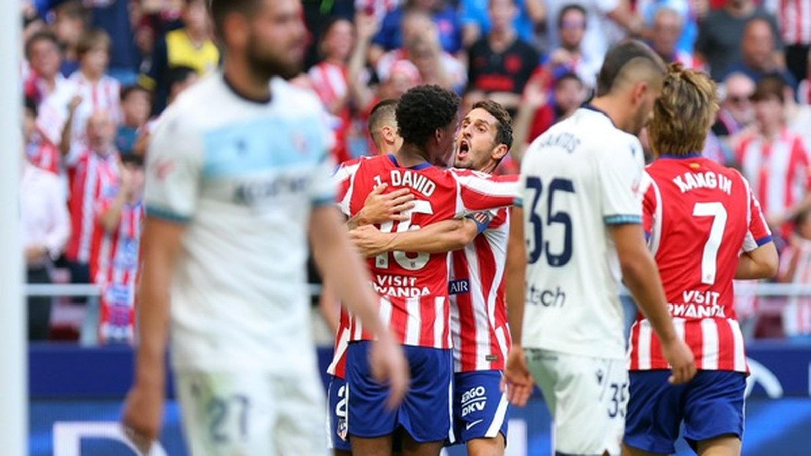 Jonathan David volvió a abrir la lata | Foto: Atlético de Madrid