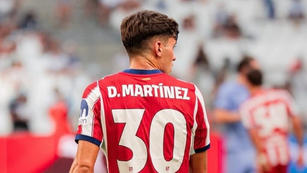Dani Martínez en un encuentro de pretemporada | Foto: Atlético de Madrid