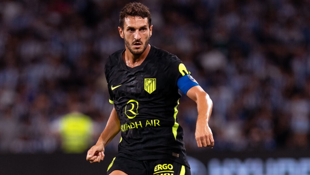 Koke, en un partido con el Atlético.